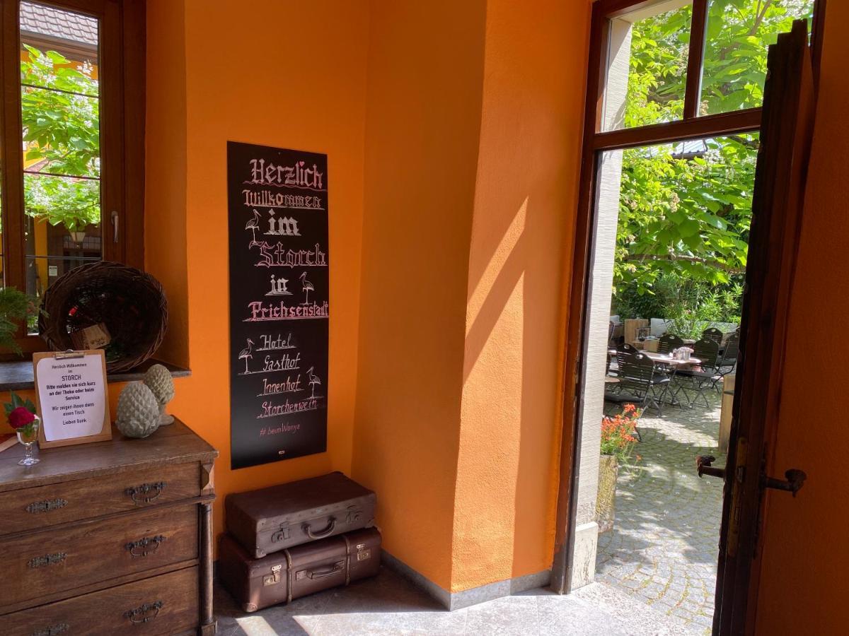 Gasthof Zum Storch プリッヒゼンシュタット エクステリア 写真